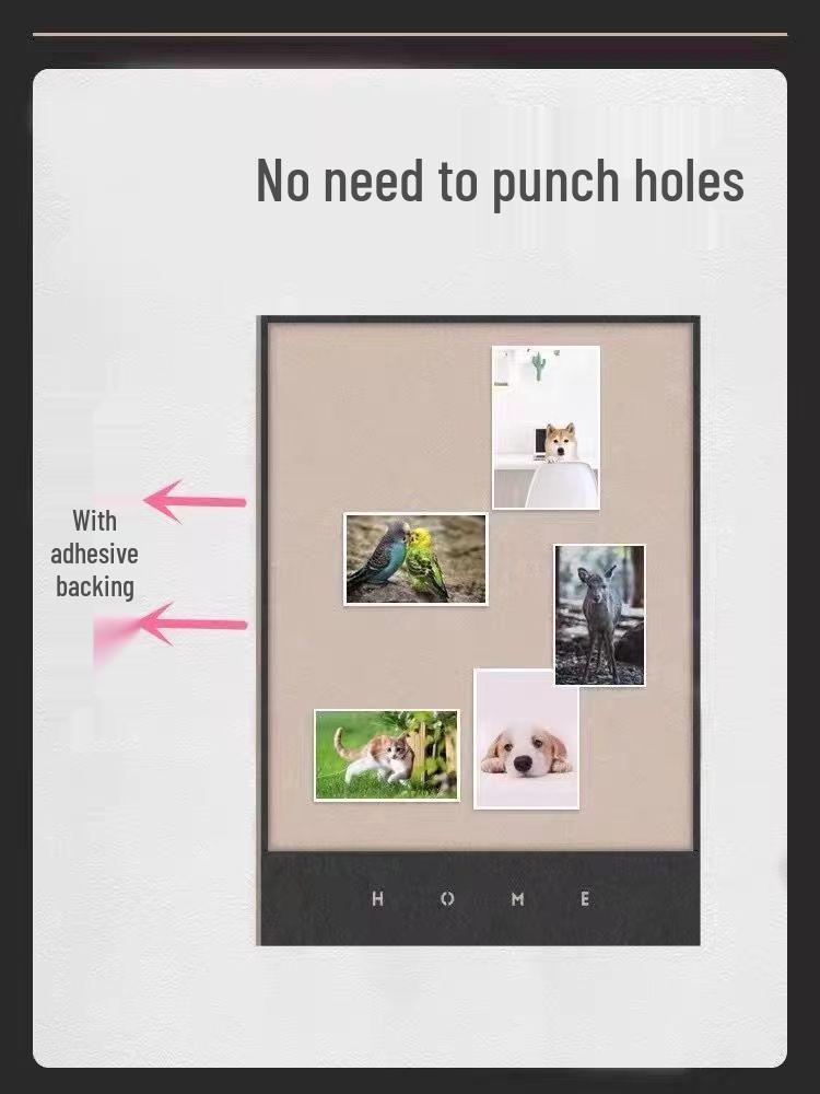 Самоклеящаяся фетровая доска для фотографий сделай сам для общежития или гостиной