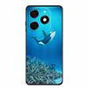 Для Blackview Shark 9 Чехол Оригинальный Мягкий Силикон ТПУ Чехлы для Телефона Задняя Крышка Для Blackview Shark9 Модный Пейзаж Защитный Колпачок Capa