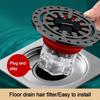 Backflow Preventer Shower Floor Drain Dectable Anti-odor Drain Filter Plug Universal Fast Drainage Floor Drain