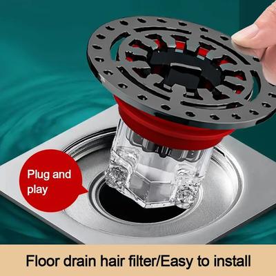 Предотвращение обратного потока в душевой сливной системе Dectable Anti-Drain Filter Plug Universal Fast Draining Floor Drain