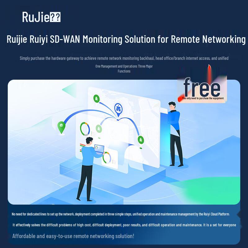 Ruijie RG-EG105G-EV2 5-Port Gigabit SD-WAN Router