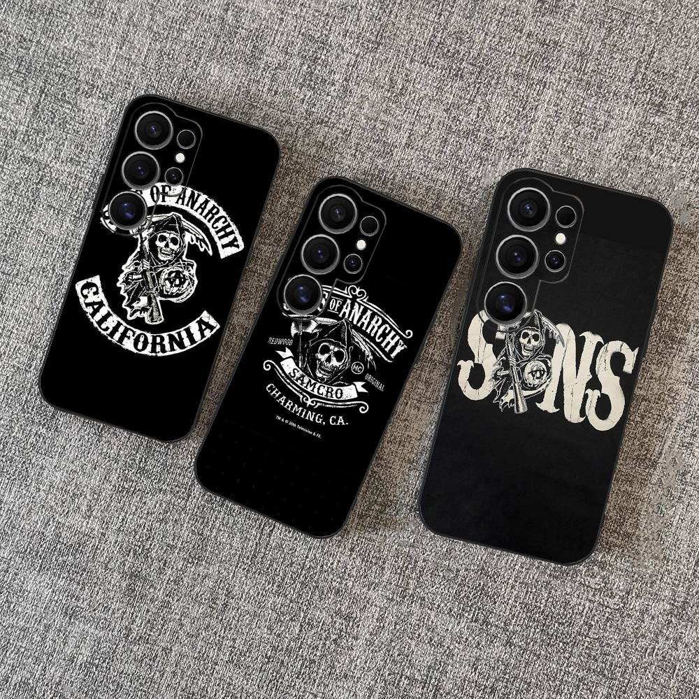 Чехол для телефона Sons Of Anarchy для Samsung S 24 Fe 25 Ultra Plus 20 Lite 21 30 22 23 24 22 Ultra 5G Fundas