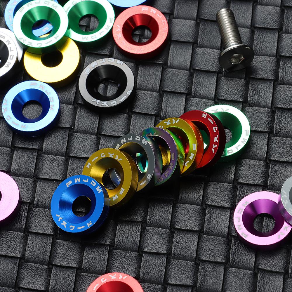 123 Ультра Нулевой Руль Винты Винты Шайбы Автомобильные Декоративные Винты Крепежные Винты для Скутера