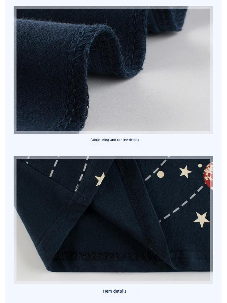 27kids Летняя футболка с коротким рукавом для мальчиков - Европейский и Американский стиль для детей