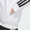 adidas Двусторонняя вязаная удобная полосатая куртка мужская куртка белая JV6979