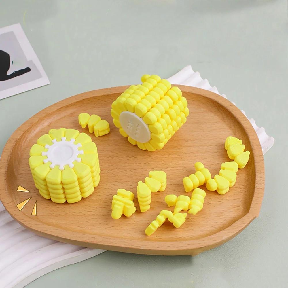 3D Printing Corn Magic Cube Stress Relieving Toys Tetris Jigsaw Puzzle Originality Becrypt Brain Burning Developmental Toys