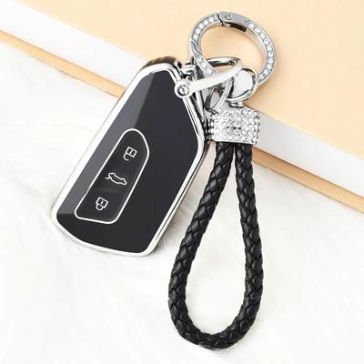Чехол-брелок для ключа для Vw Volkswagen Golf 8 Gte Gti Id.3 Id.4 Seat Leon Tarraco Ateca Skoda Octavia Cupra Formentor Born