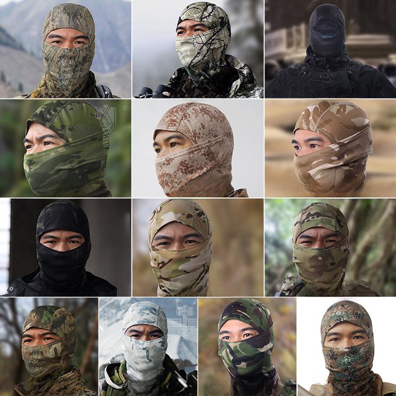 Camouflage Scorpion Ninja Outdoor Cycling Neck Mask - Windproof Sports Ski Scarf