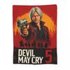D-Devil May Cry DMC Игра Геймер Плед Мягкий Теплый Фланелевый Плед Плюшевый для Кровати Гостиной Пикника Путешествия Дома Дивана