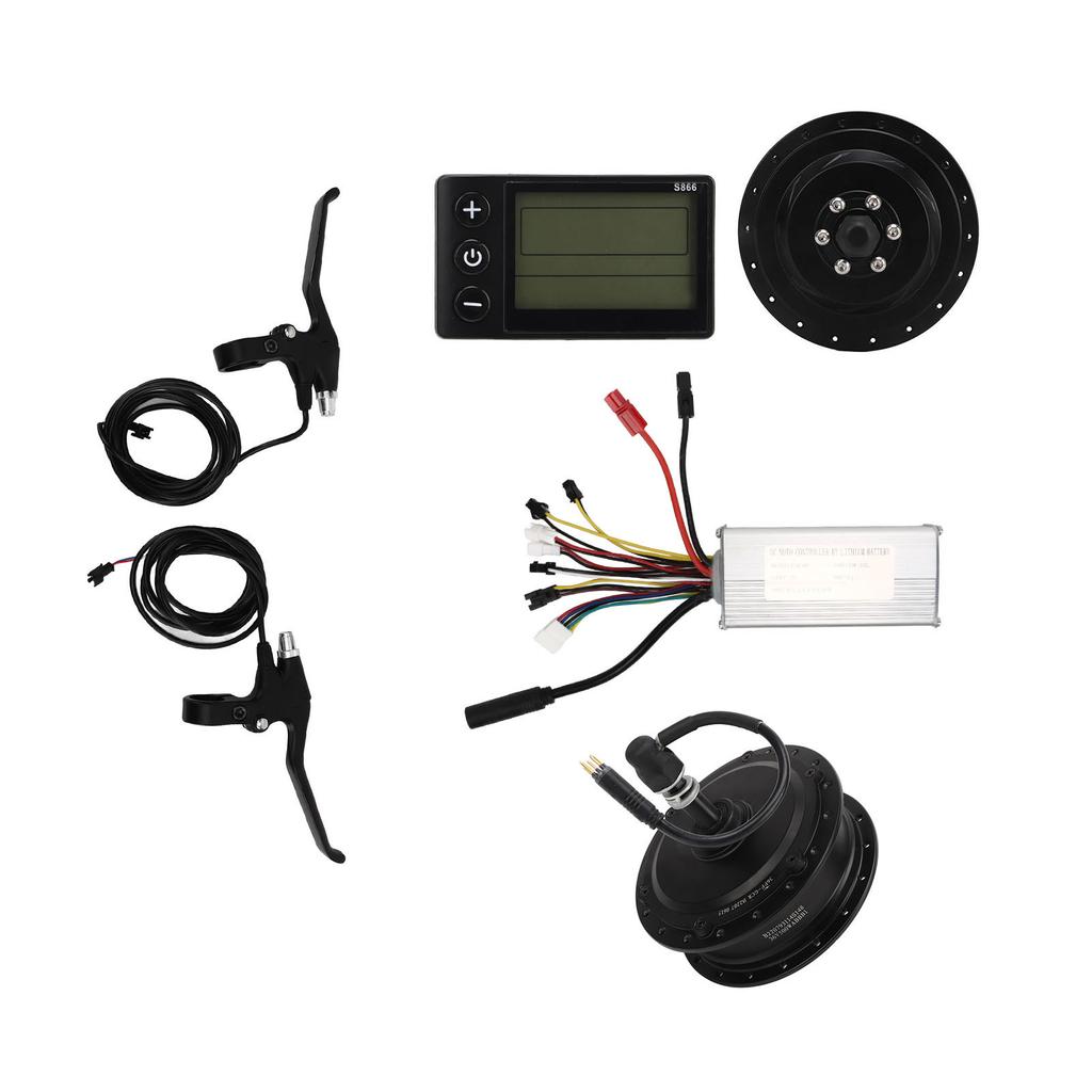 Комплект для переоборудования электровелосипеда 36 В 500 Вт Задний привод Комплект для переоборудования для DIY электровелосипеда Электросамокат Складные велосипеды