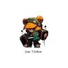 Hiphop Bears Patch For Clothes Iron On Fabric Stickers Washable New Heat Transfer Garment Accessory Diy Heat Transfer