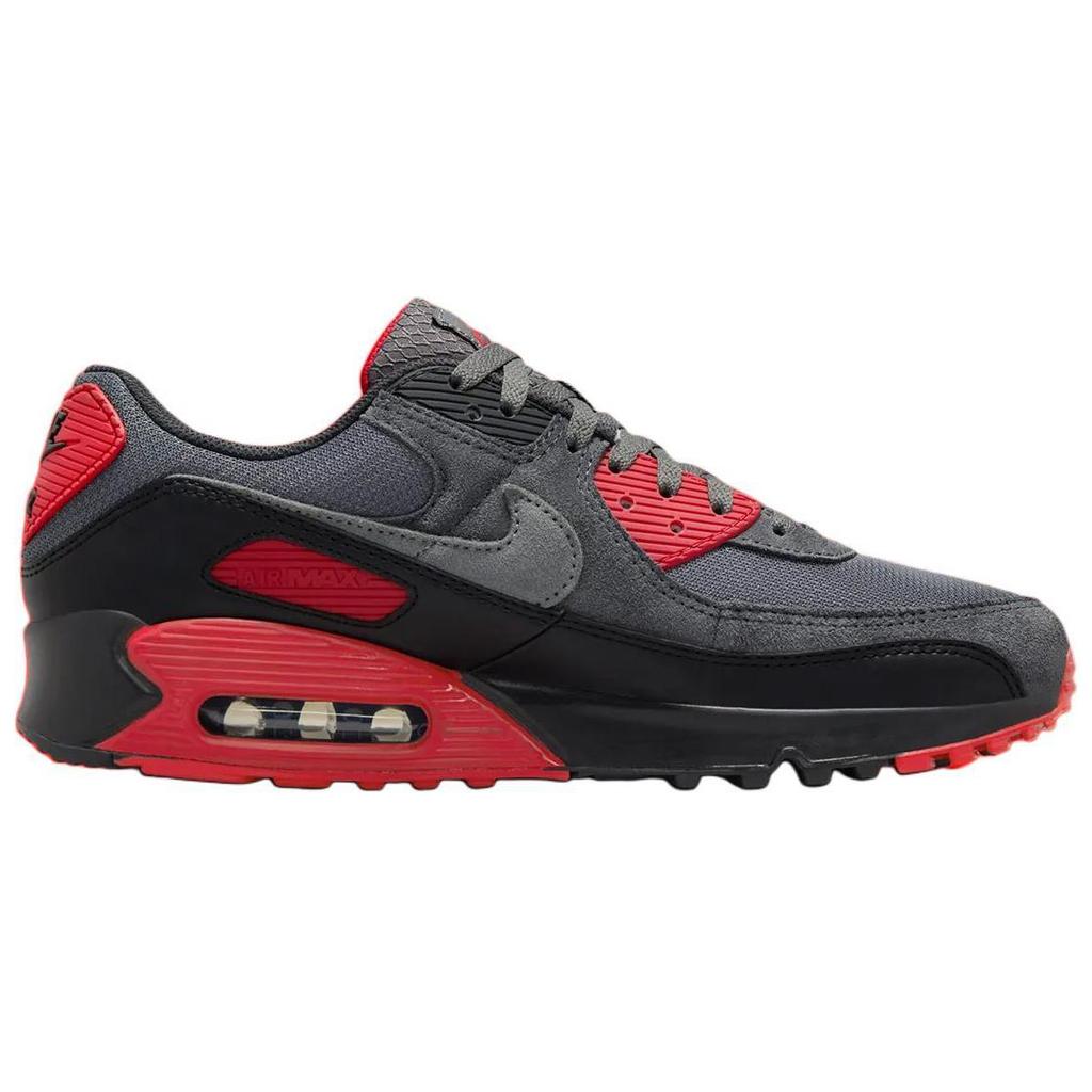 Nike Air Max 90 Дымчато-серый Огненно-красный DM0029-007