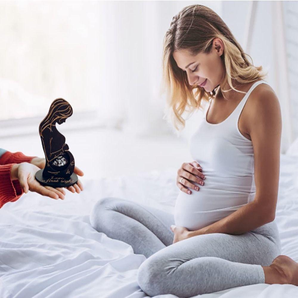 Объявление о ребенке Рамка для фото УЗИ ребенка Деревянный сувенир для беременной мамы Новые мамы Папа