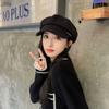 For Women Artist Hat For Girls Korean Style Octagonal Cap Woolen Beret Women Visors Cap Painter Hat