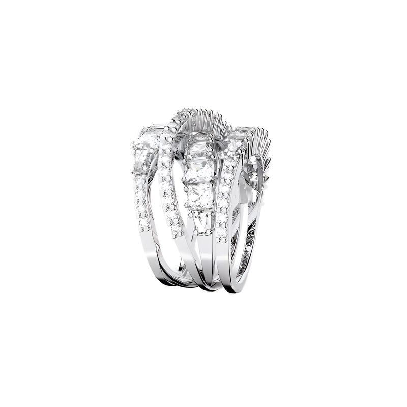 Swarovski Mixed Cut Fashion Classic Ring Women's Silver 5584654