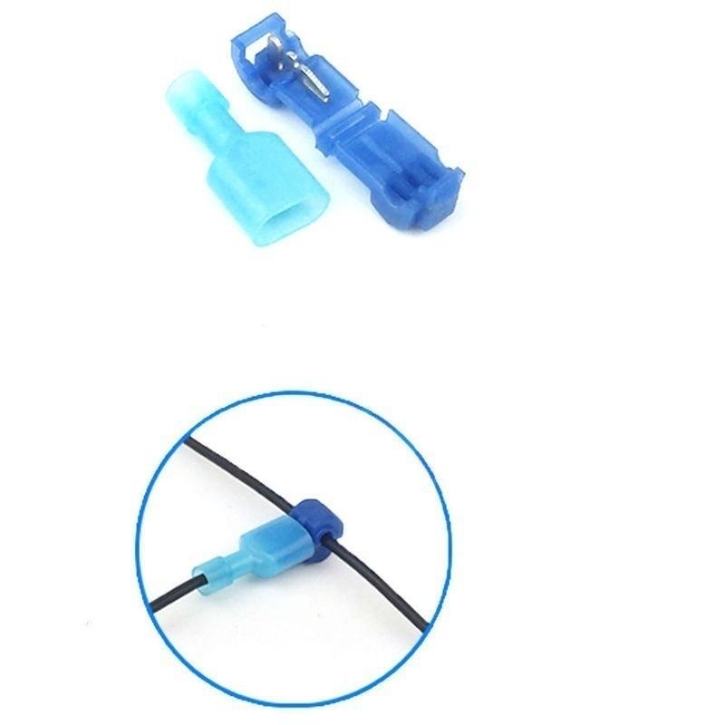 40 шт., модные быстрые соединители для электрических кабелей, защелкивающиеся зажимы для зажима проводов, обжимные клеммы