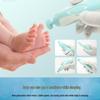 6-in-1 Electric Baby Nail Grinder Set: Safe, Anti-Scratch, Anti-Pinch Clippers for Portable Child Manicure