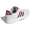 Adidas Neo D-Pad Leather Comfortable Lightweight Non-Slip Wear-Resistant Low-Top Skate Shoes Unisex Sneakers White Brown JR8324