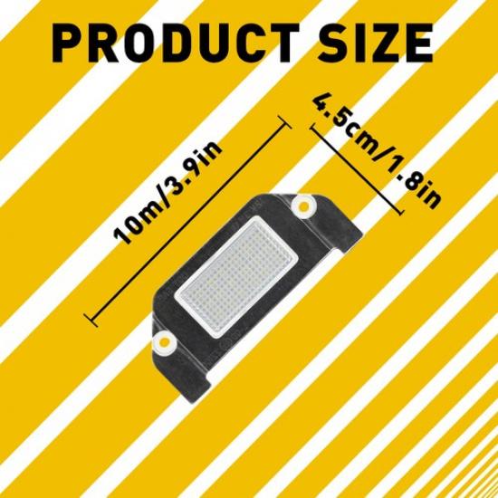 2 шт. Светодиодная подсветка номера 18-SMD Для 300 Chrysler 2005-2014 300C Sebring 07-10