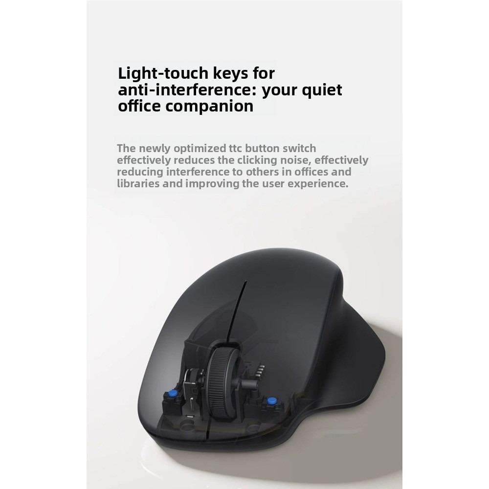 Xiaomi Беспроводной набор клавиатуры и мыши - Версия Comfort - Для офиса и дома - Тихая клавиатура для ноутбука - Полноразмерная бесшумная клавиатура