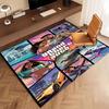 1pc Game Grand Theft Auto Print Area Rug - Soft, Washable Non-Slip Indoor Mat, Living Room, Home Office Decorative Rug,Office Decorative