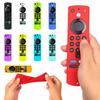 Силиконовый защитный чехол для пульта ДУ Fire Stick 4K MAX / Fire TV 3-го поколения, светящийся в темноте, противоударный, пылезащитный