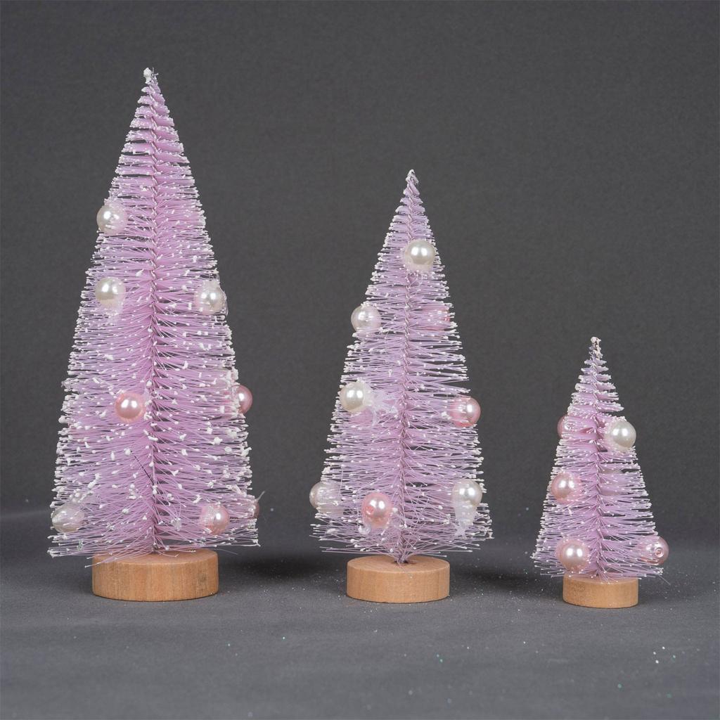 Artificial Small Christmas Trees, Suitable For Christmas Party Home Desktop Decoration Winter Ornaments