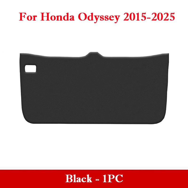 Для Honda Odyssey 2009-2026 Автомобильная накладка на дверь багажника от пинков Защитный коврик от царапин на заднюю дверь Вкладыш в багажник Аксессуары для интерьера