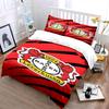 Red lions with logo. Bedding sets Duvet cover sets Duvet covers Pillowcases(1* Duvet Cover 2* Pillowcases without duvet insert)