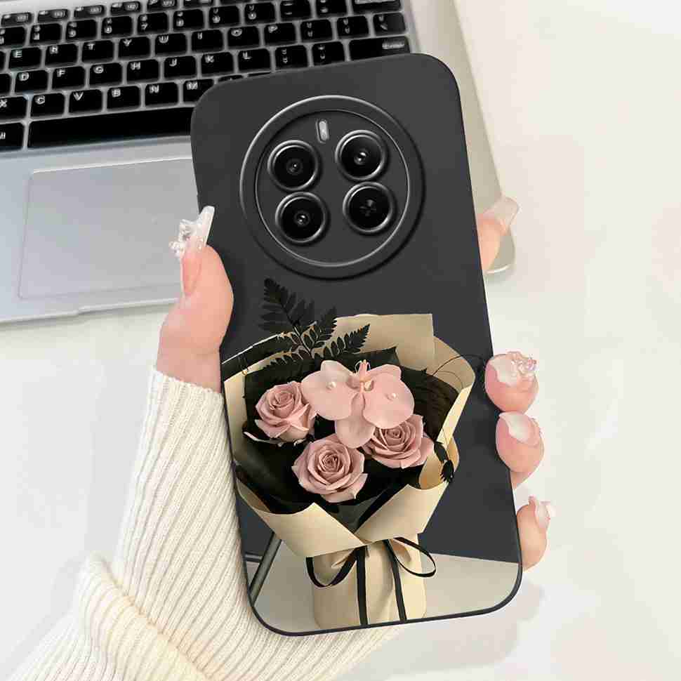 For Realme 12 Pro 5G RMX3842 Case Fashion Cartoon Print Soft Silicone Back Cover For Oppo Realme 12Pro RMX3843 6.7" Bumper Shell