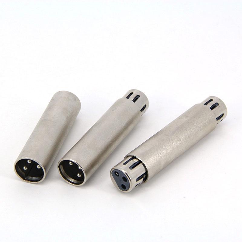 1 шт. 3-контактный XLR-штекер, гнездо для подключения аудио-микрофона, микрофонного адаптера, разъем XLR с 3-контактным штекером для гнезда XLR