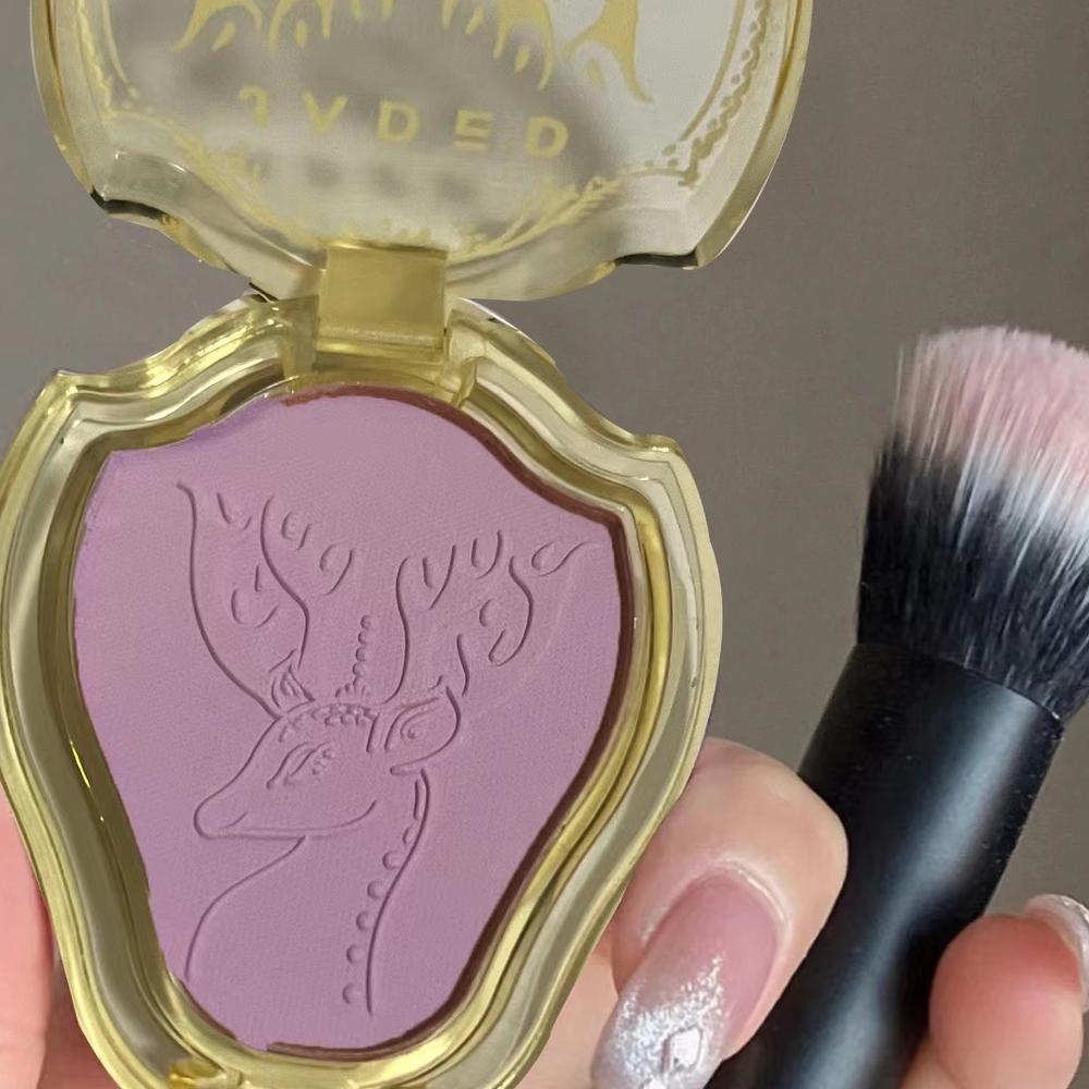 Монохромные румяна Pure Wind Natural Nude Makeup Matte Fine Flash Стойкий Стойкий макияж Водостойкие румяна Deer Blush Plate Женский макияж