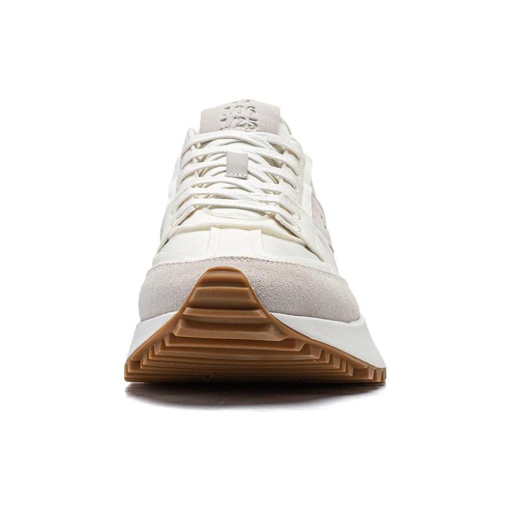 Li Ning 001 Vntg Легкие износостойкие низкие беговые кроссовки Женские Белый AZGT034-1