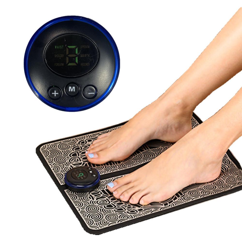 Electric Foot Massager Mat Physical Therapy Muscular Electric EMS Health Care Relaxation Terapia Foot Massage Health