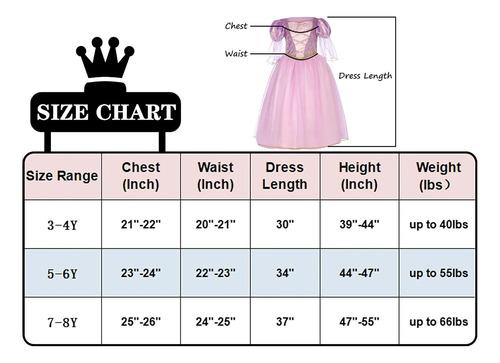 Girls' Princess Costume Clothes: Rapunzel Costume For Girl