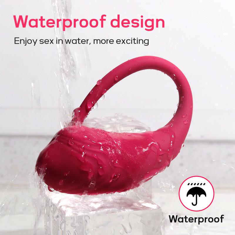 Вибрирующее яйцо с дистанционным управлением для женской стимуляции