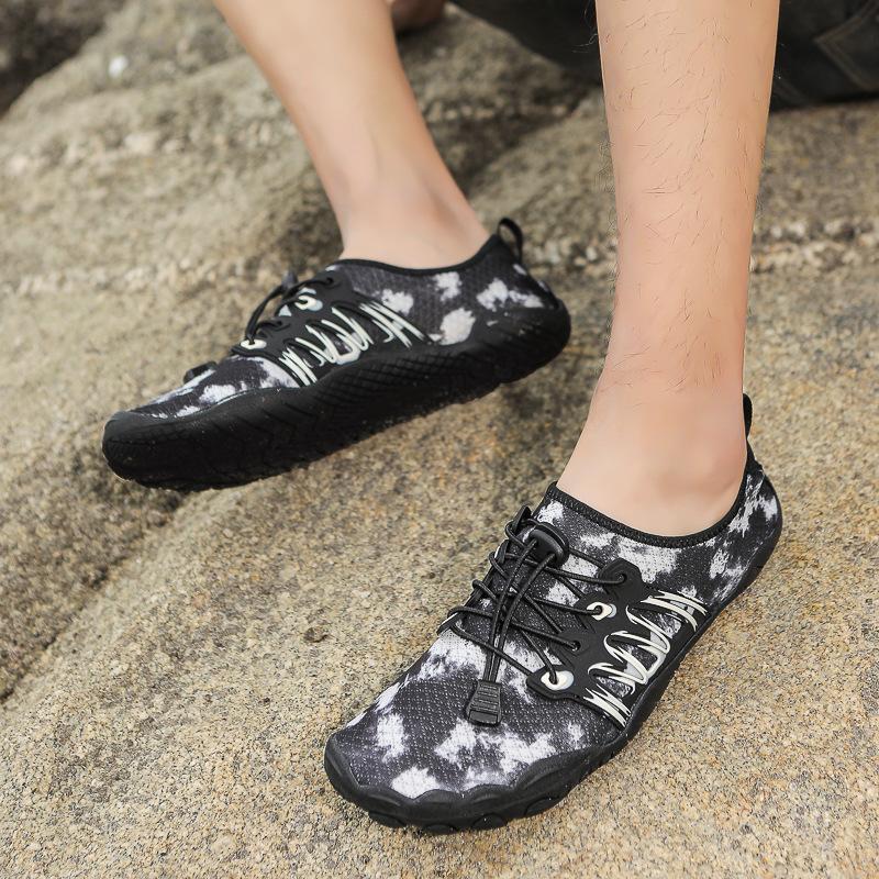Уличные пляжные туфли для ручья женские нескользящие быстросохнущие туфли для плавания мужские рыболовные пятипалые туфли для ходьбы по воде комнатные фитнес-туфли