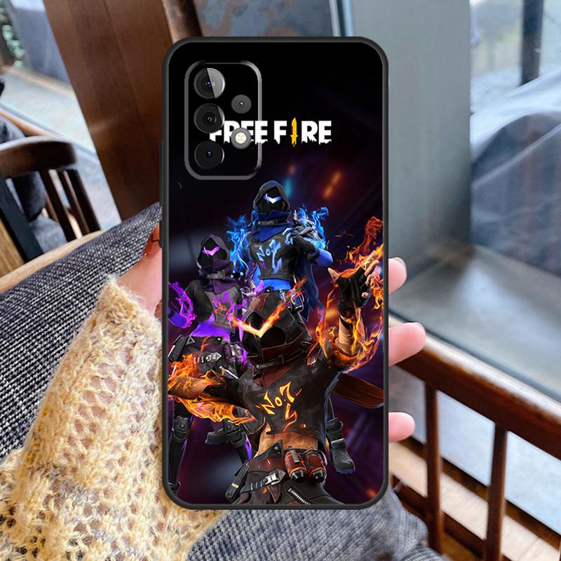 Game Free Fire Case For Samsung Galaxy A12 A13 A14 A32 A33 A34 A52 A53 A54 A50 A52S A11 A31 A51 A71 Cover
