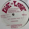 12-дюймовые зажимы для виниловых пластинок Sit Down Pon It LLDIS0032 Live And Love 1987 US Reggae Ska Dub Б/У
