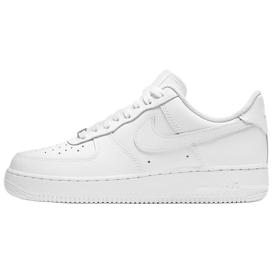 Nike Air Force 1 Air Force 1, Подушка Zero Gravity Route, Дышащие, Низкие, Скейтбордические Кроссовки, Мужские, Серый Белый CW2288-111(Команда1994-)