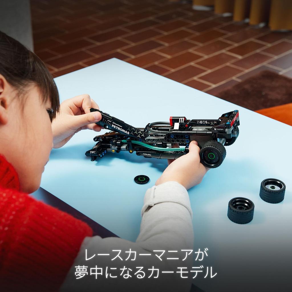 LEGO Technic Mercedes-AMG F1 W14 E Performance Игрушка с механизмом обратного хода Подарок на День Рождения Конструктор Мальчики Девочки Дети 7 лет 8 лет 9 лет