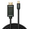 LINDY Câble Mini DisplayPort vers HDMI 4K30 (DP:passif) - 3m
