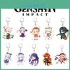 Высококачественный акриловый брелок Genshin Impact, аниме-мультяшный кавайный брелок-подвеска