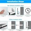 Stainless Steel Bathroom Accessories Paper Towel Holder Holeless Punch Kitchen Tissue Hanger Toilet Extended Storage Rack Items