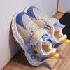 Весенняя новая модная обувь для девочек, дышащие, удобные, универсальные детские кроссовки, простая мягкая подошва, модная обувь для мальчиков, брендовая детская повседневная обувь