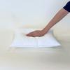 Kawashima Selkon Textiles (КАВАШИМА СЕЛКОН ТЕКСТИЛЬ) Нюдовая подушка, 45x25 см, LT1510, Сделано в Японии, Спрессованная, Белая