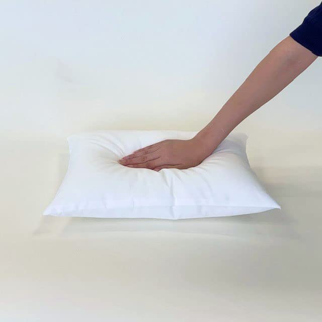 Kawashima Selkon Textiles (КАВАШИМА СЕЛКОН ТЕКСТИЛЬ) Нюдовая подушка, 45x25 см, LT1510, Сделано в Японии, Спрессованная, Белая