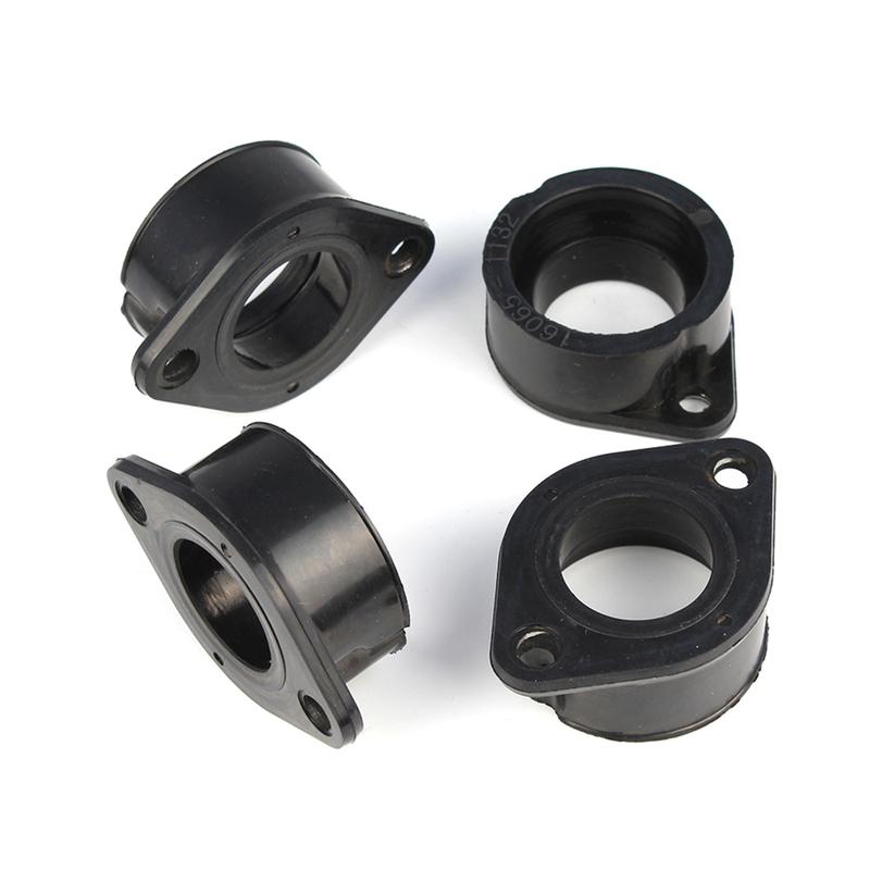 KZ650 Motorcycle Rubber Carburetor Intake Manifold Boot Joint for Kawasaki KZ650 H2 H3 CSR 1982-1983 & KZ750 ZX750