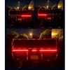 24V Led Truck Tailgate Light Strip Rear Tail Light Bar Waterproof Dynamic Additional Reverse Brake Flash Follow Warning Lights
