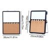 Hanging/Free Standing Notice Pin Board Set Magnetic Soft Cork Whiteboard  Photo Display